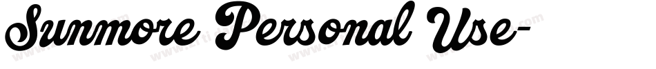 Sunmore Personal Use字体转换